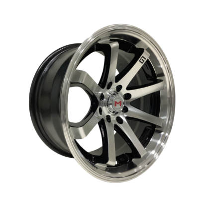Rin Maranello 3725 15x8 8 hoyos negro brillante para camioneta